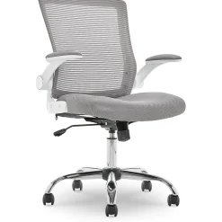 Office Chairs*Serta Works Creativity Mesh Back Polyester Computer and Desk Chair, Gray (CHR10023B)