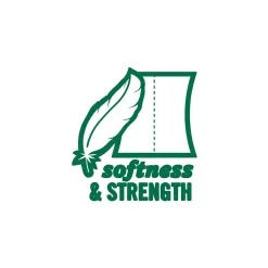 2-Ply 100% Recycled Standard Toilet Paper, White, 240 Sheets/Roll, 12 Rolls/Pack (13733)<Seventh Generation Sale