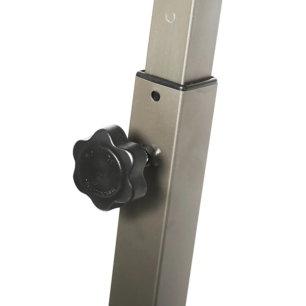 Standing Desks*Seville Classics 33"H Adjustable Standing Workstation, Walnut (WEB162)