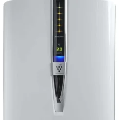 Sharp 245 CFM Plasmacluster HEPA Console Air Purifier, 3-Speed, White (KC-860U)