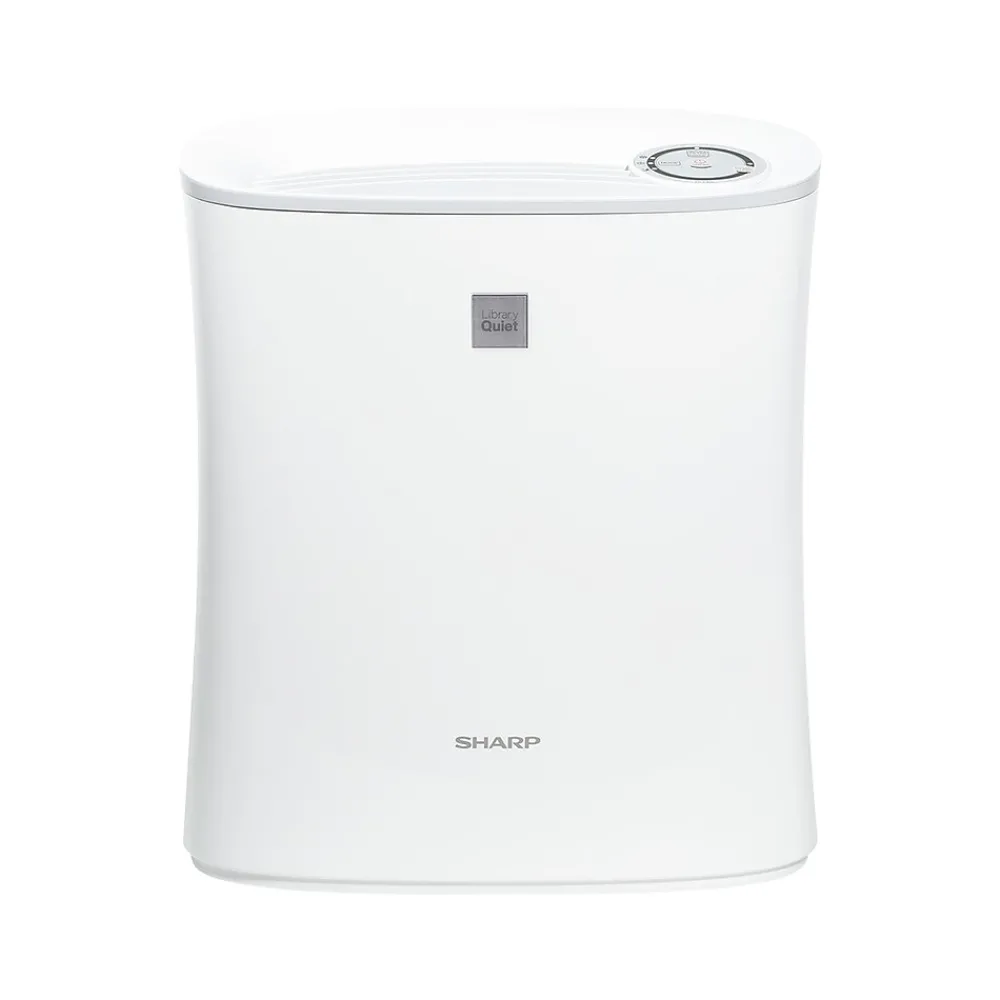 Sharp True HEPA Console Air Purifier, White (FP-F30UH)