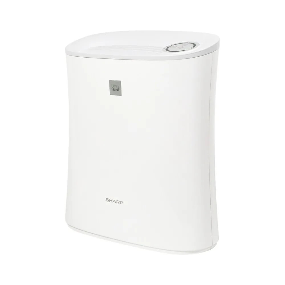 Sharp True HEPA Console Air Purifier, White (FP-F30UH)
