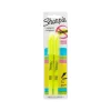 Highlighters|Sharpie Accent Stick Highlighter, Chisel Tip, Yellow, 2/Pack (27162)
