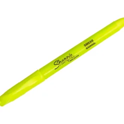 Highlighters|Sharpie Accent Stick Highlighter, Chisel Tip, Yellow, 2/Pack (27162)