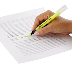 Highlighters|Sharpie Clear View Highlighter, Chisel Tip, Assorted, 3/Pack (1950748/2128214)
