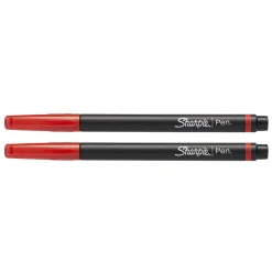 Pens|Sharpie Felt Pen, Fine Point, Red Ink, Dozen (1742665)