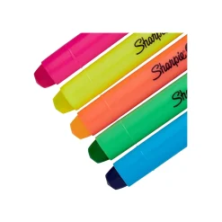 Highlighters|Sharpie Gel Stick Highlighter, Bullet Tip, Assorted, 5/Pack (1803277)