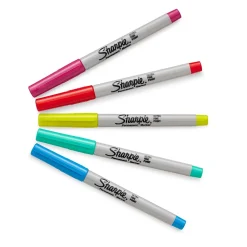 Markers|Sharpie Glam Pop Permanent Markers, Ultra Fine Tip, Assorted, 24/Pack (1949558)