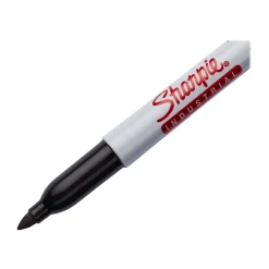 Markers|Sharpie Industrial Permanent Marker, Fine Tip, Black (13601A)