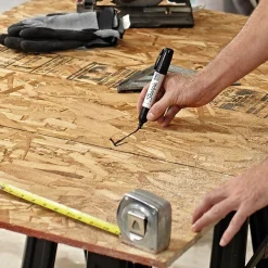 Markers|Sharpie King Size Permanent Markers, Chisel Tip, , 4/Pack (15661) Black