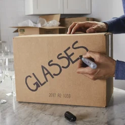 Markers|Sharpie King Size Tank Permanent Marker, Chisel Tip, , 12/Pack (15001A) Black