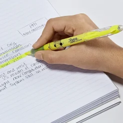 Highlighters|Sharpie Liquid Highlighter, Chisel Tip, Yellow, Dozen (1754463)