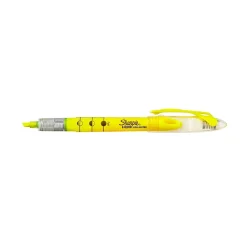 Highlighters|Sharpie Liquid Highlighter, Chisel Tip, Yellow, Dozen (1754463)