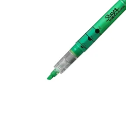 Highlighters|Sharpie Liquid Highlighter, Chisel Tip, Green, Dozen (24426/1754468)
