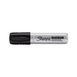Markers|Sharpie Magnum Permanent Markers, XL Chisel Tip, Black, 72/Pack (44001)