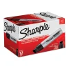 Markers|Sharpie Magnum Tank Permanent Marker, Chisel Tip, Black, 12/Pack (44001A)