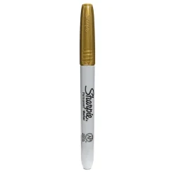 Markers|Sharpie Metallic Fine Point Permanent Markers Gold Each [Pack Of 12] (12PK-1823889)