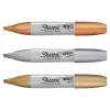 Markers|Sharpie Metallic Permanent Markers, Chisel Tip, Silver/Gold/Bronze, 3/Pack (2089609)