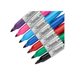 Markers|Sharpie Mini Permanent Markers, Fine Tip, Assorted, 72/Pack (35111)
