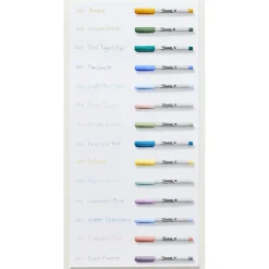 Markers|Sharpie Mystic Gems Permanent Markers, Ultra Fine Tip, Assorted, 24/Pack (2136772)