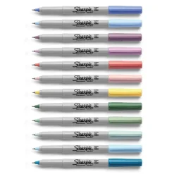 Markers|Sharpie Mystic Gems Permanent Markers, Ultra Fine Tip, Assorted, 24/Pack (2136772)