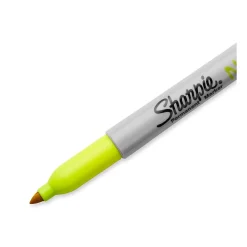 Markers|Sharpie Neon Permanent Marker, Fine Tip, Neon Yellow (1860445)