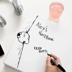 Markers|Sharpie Permanent Marker, Fine Tip, Black Ink, 2/Pack (30162)