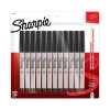 Markers|Sharpie Permanent Marker, Ultra Fine Tip, Black, Dozen (2154735)