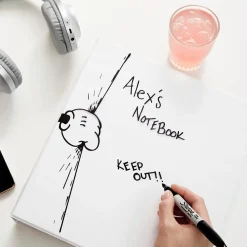 Markers|Sharpie Permanent Marker, Fine Tip, Black, 12/Pack (1812419)