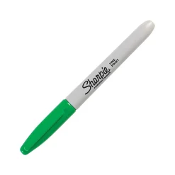 Markers|Sharpie Permanent Marker, Fine Tip, Green (30004)