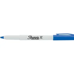 Markers|Sharpie Permanent Marker, Ultra Fine Tip, Blue (37003)