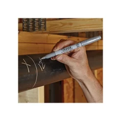 Markers|Sharpie Permanent Markers, Fine Tip, Assorted Metallic Inks, 2/Pack (1829202)