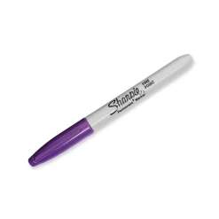 Markers|Sharpie Permanent Markers, Fine Tip, , 12/Pack (30008) Purple