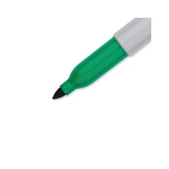 Markers|Sharpie Permanent Markers, Fine Tip, , 12/Pack (30004) Green