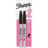 Markers|Sharpie Pink Ribbon Permanent Markers, Fine Tip, Black (1801743)