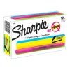 Highlighters|Sharpie Pocket Stick Highlighters, Chisel Tip, Flourescent Pink, Dozen (27009)