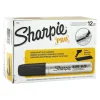Markers|Sharpie Pro King Size Permanent Marker, Chisel Tip, Black Ink, Dozen (15001)