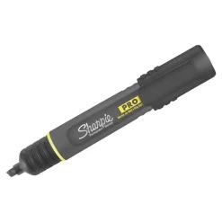 Markers|Sharpie PRO Permanent Markers, Chisel Tip, Black, 12/Pack (2018326A)