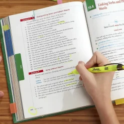 Highlighters|Sharpie Retractable Highlighter, Chisel Tip, Yellow, Dozen (28025)