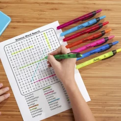 Highlighters|Sharpie Retractable Highlighter, Chisel Tip, Assorted, 8/Pack (28101)