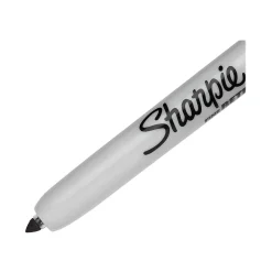Markers|Sharpie Retractable Permanent Markers, Fine Tip, Black, 2/Pack (32724)