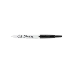 Markers|Sharpie Retractable Permanent Marker, Ultra Fine Tip, Black (1735790)