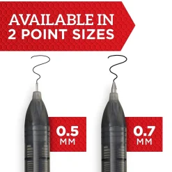 Pens|Sharpie Rollerball Pen, Arrow Point Pen for Bold Lines, Black Ink, Dozen (2101305)