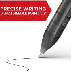 Pens|Sharpie Rollerball Pen, Needle Point Precision Pen, Assorted Color Ink, 4 Count (2093224)
