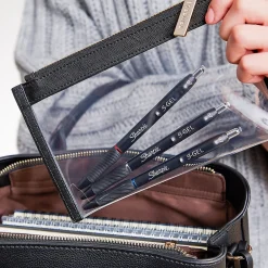 Pens|Sharpie S-Gel Retractable Gel Pens, Fine Point, 0.5mm, Ink, Dozen (2096145) Black