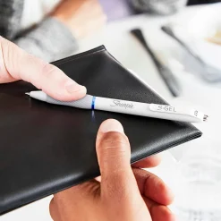 Pens|Sharpie S-Gel Retractable Gel Pen, Medium Point, Black Ink, 4/Pack (2126213)