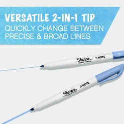 Markers|Sharpie S-Note Creative Marker, Chisel Tip, Assorted, Dozen (2117329/2158060)