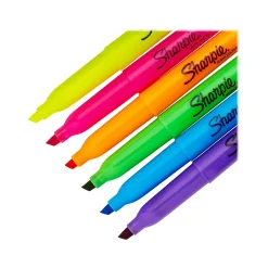 Highlighters|Sharpie Stick Highlighter, Chisel Tip, Assorted, 36/Pack (2133497)