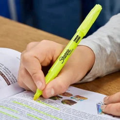 Highlighters|Sharpie Stick Highlighter, Chisel Tip, Assorted, Dozen (27145)