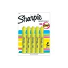 Highlighters|Sharpie Tank Highlighter, Chisel Tip, Yellow, 5/Pack (1809200)